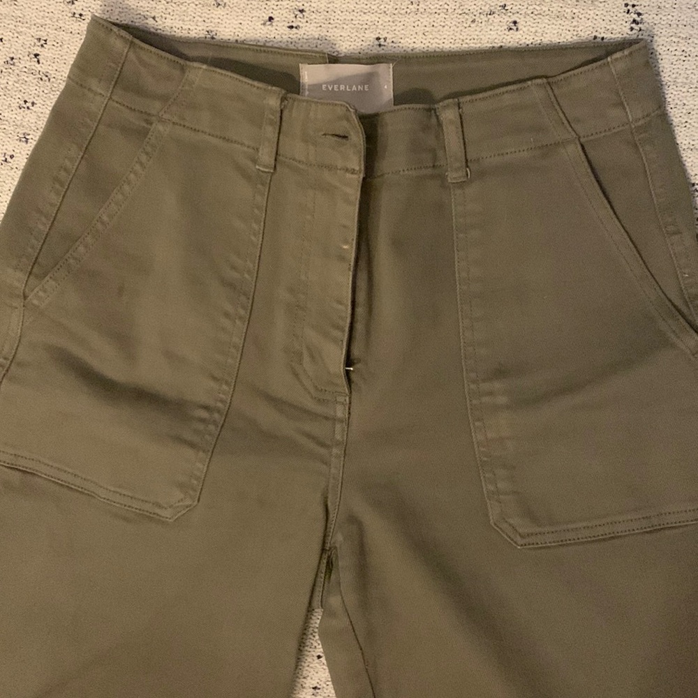Everlane cropped wide leg pants